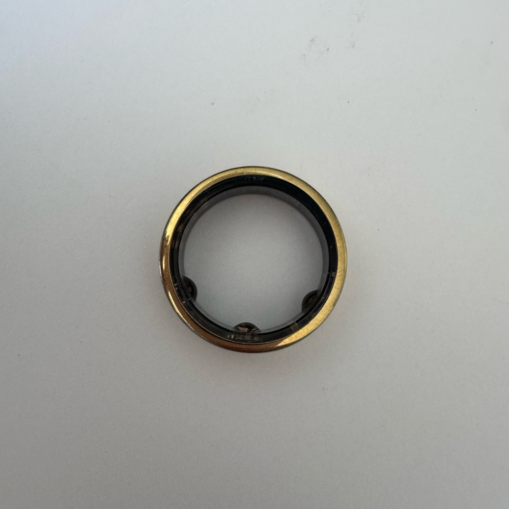 Oura Ring Gen3 Horizon - Gold - Size 11 - Smart Ring
